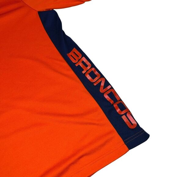 Denver Broncos Polo Shirt Size XL TX3 Cool Short Sleeve NFL Team Apperal Shirt - Picture 2 of 10